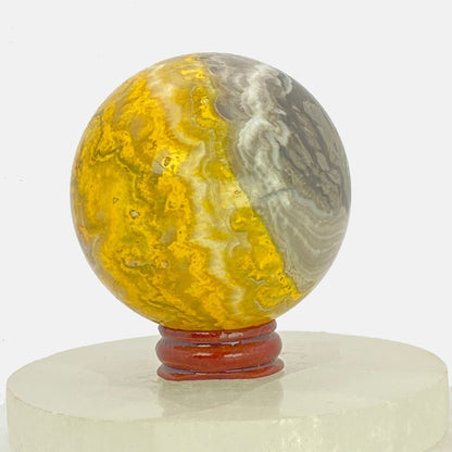 Bumblebee Jasper Sphere #3