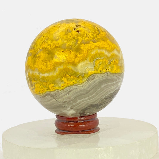 Bumblebee Jasper Sphere #3
