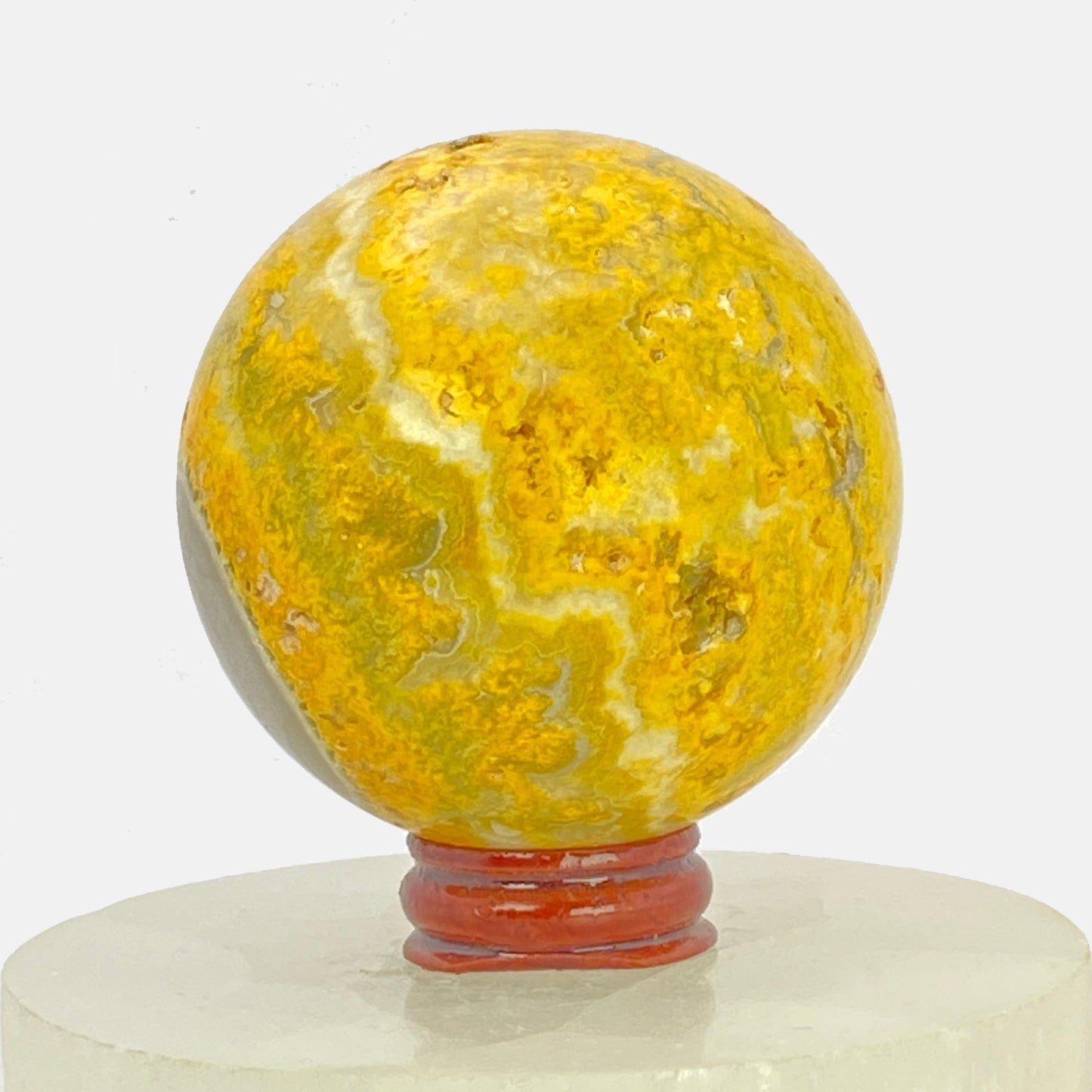 Bumblebee Jasper Sphere #4