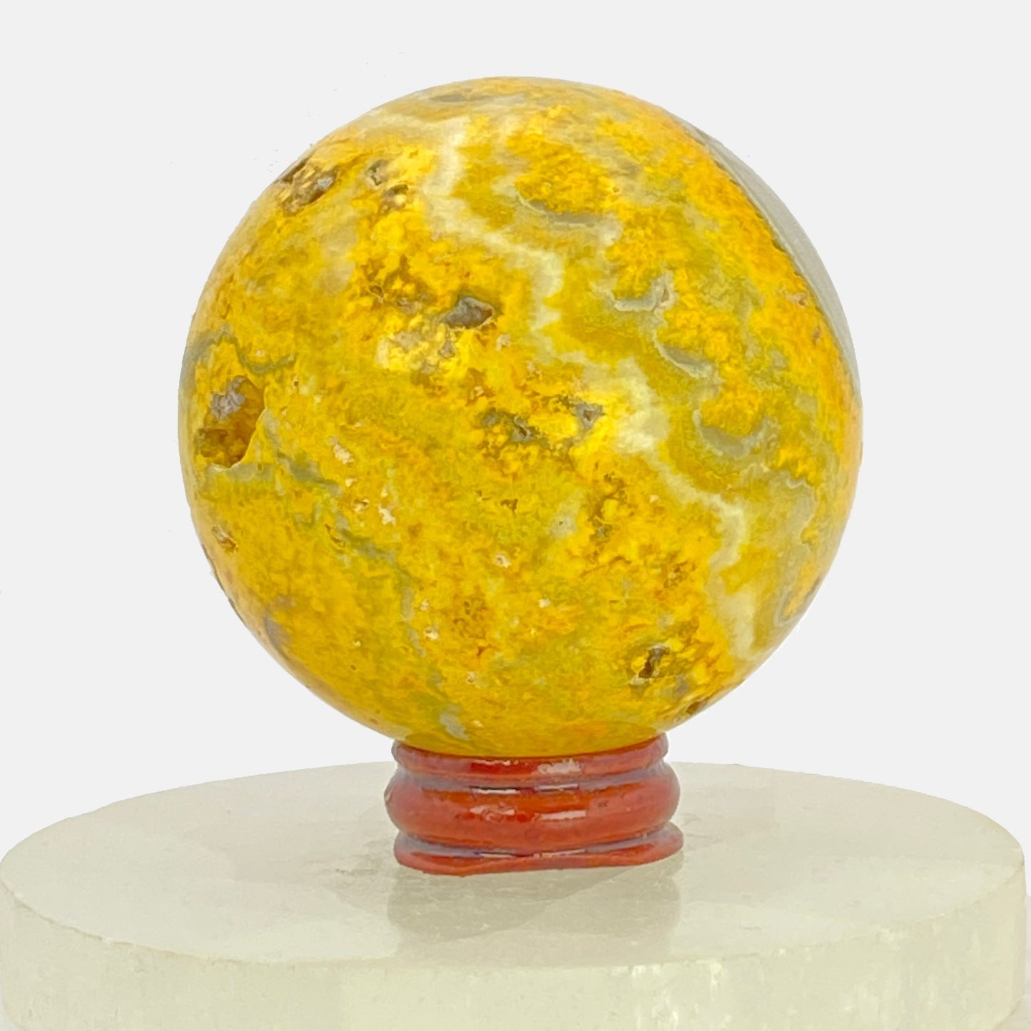 Bumblebee Jasper Sphere #4