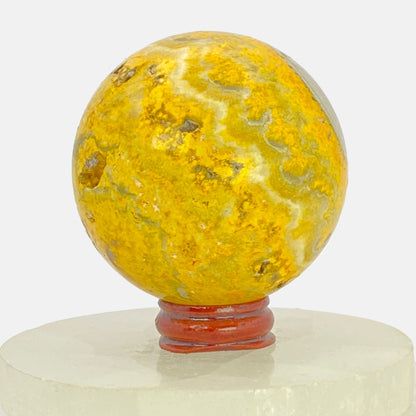 Bumblebee Jasper Sphere #4