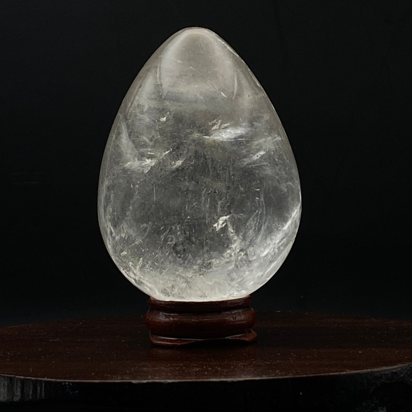 Clear Quartz Egg #4