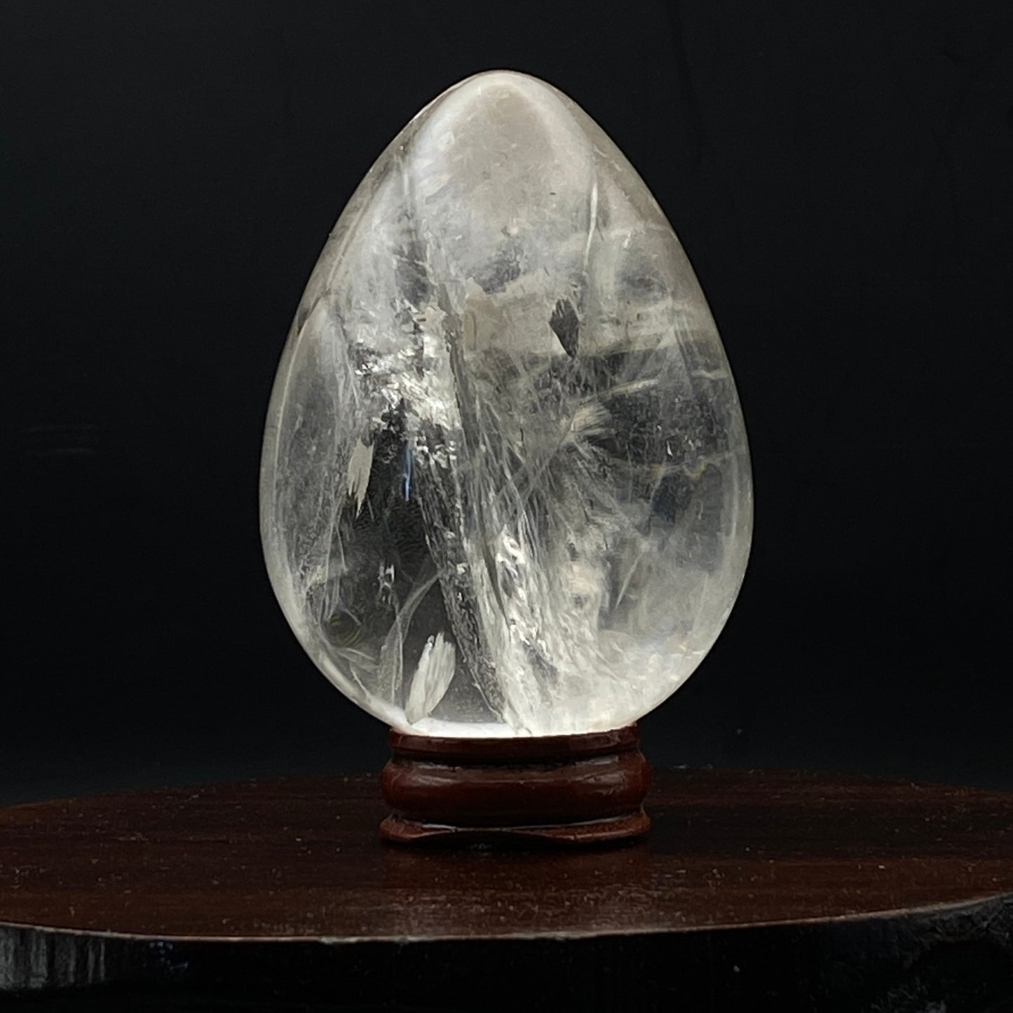 Clear Quartz Egg #4