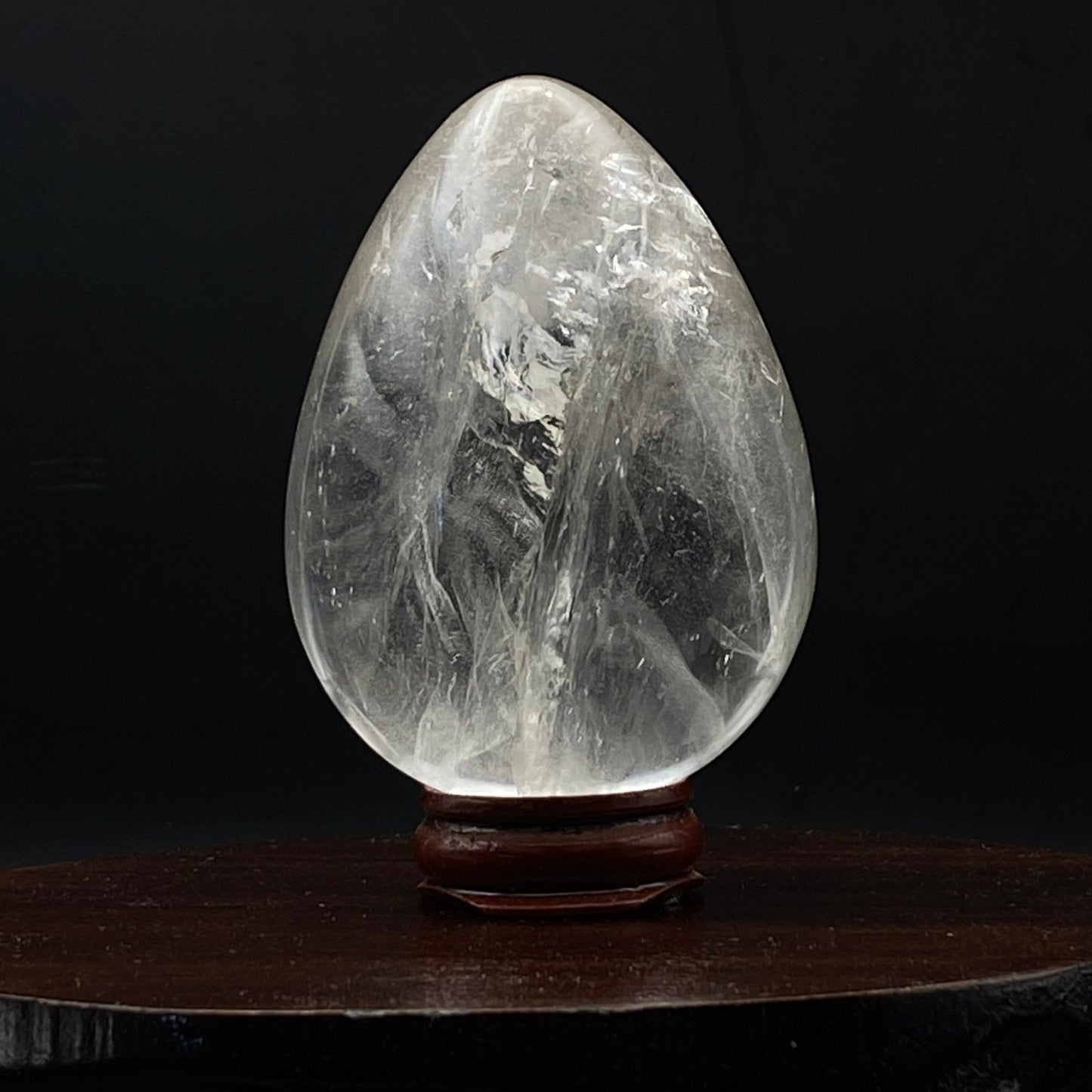 Clear Quartz Egg #4