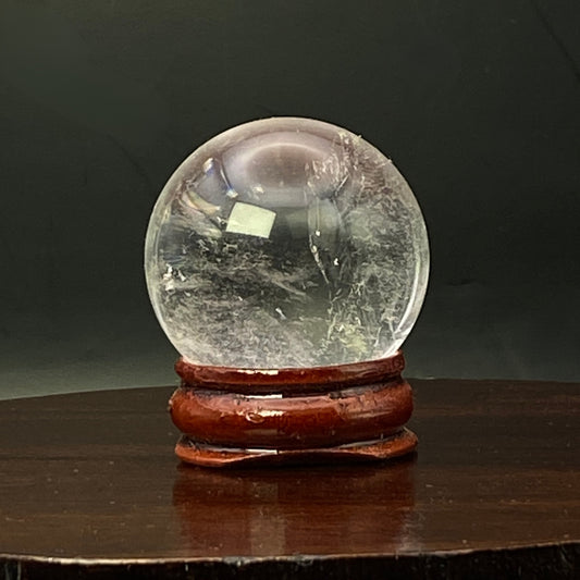 Clear Quartz Sphere #1 - 34mm