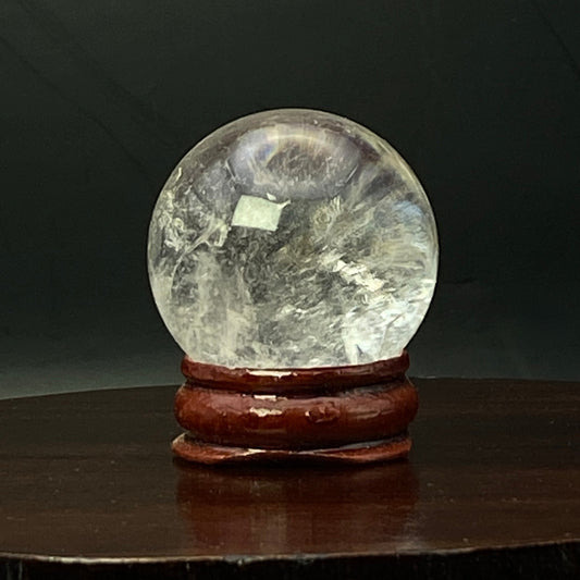 Clear Quartz Sphere #2 - 35mm