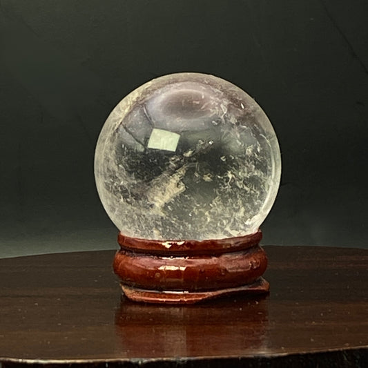 Clear Quartz Sphere #3 - 35mm