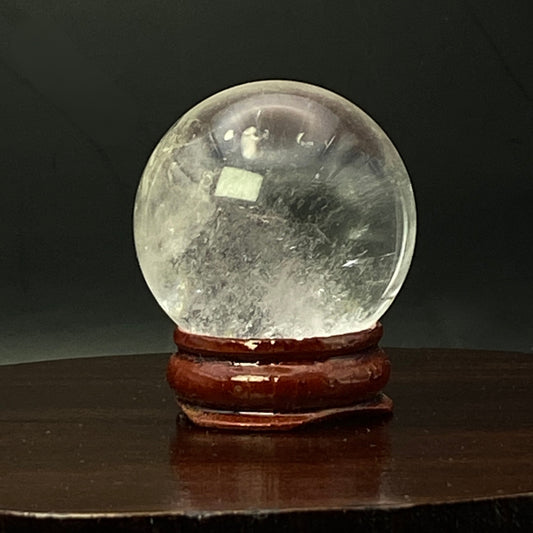 Clear Quartz Sphere #5 - 37mm