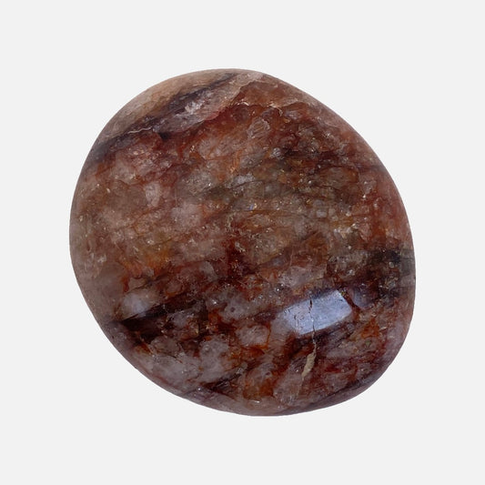 Fire Quartz Palm Stone #2