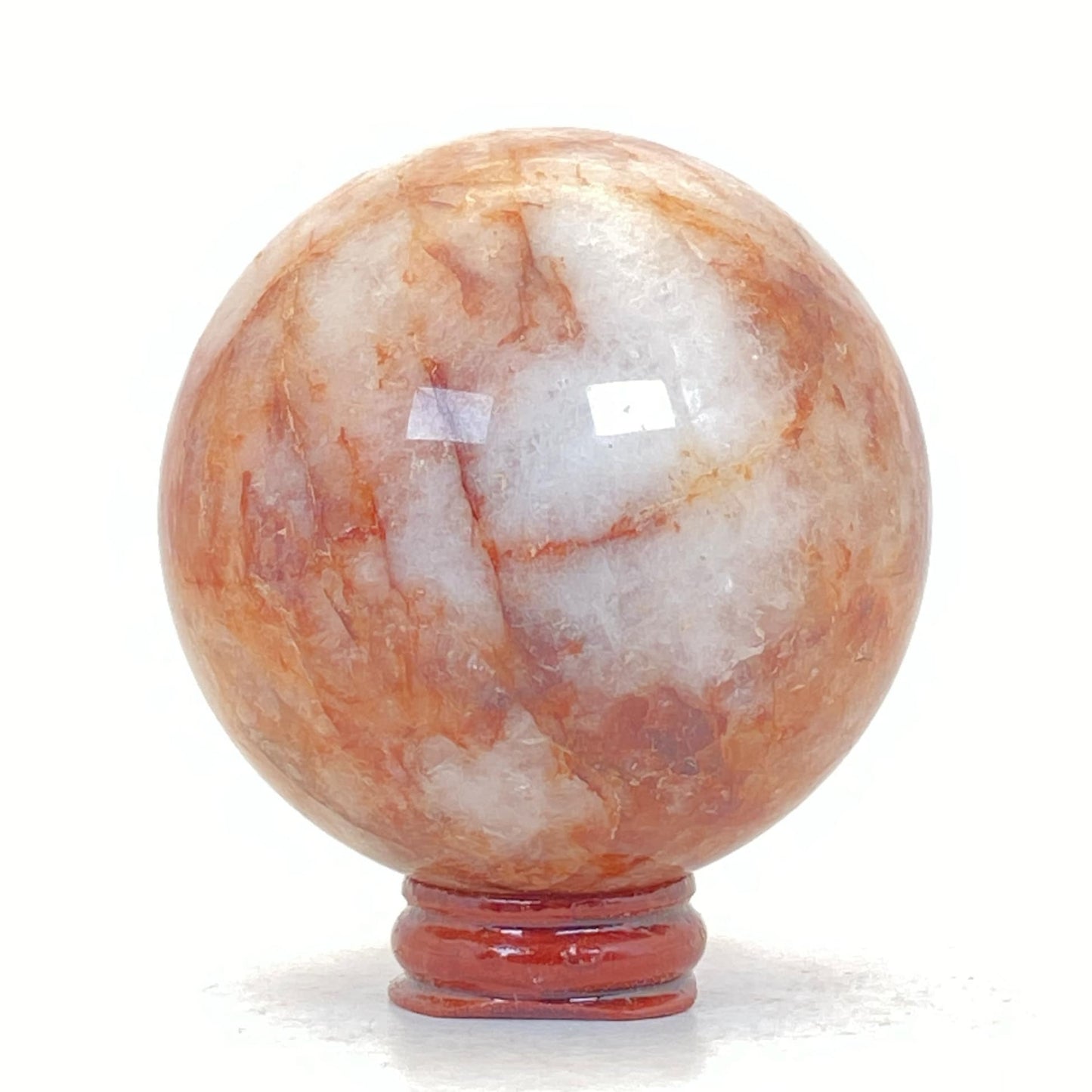 Fire Quartz Sphere #3