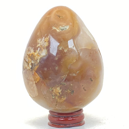 Flower Agate Egg # 2 - LARGE