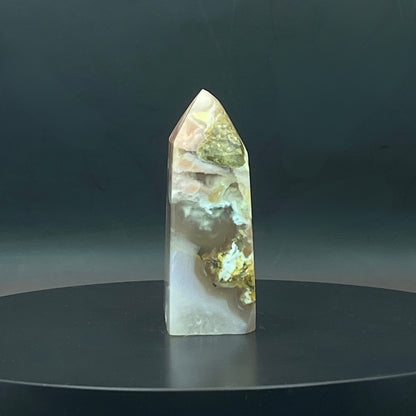 Flower Agate Point #8 - Small