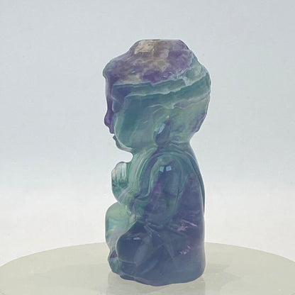 Fluorite Buddha #1