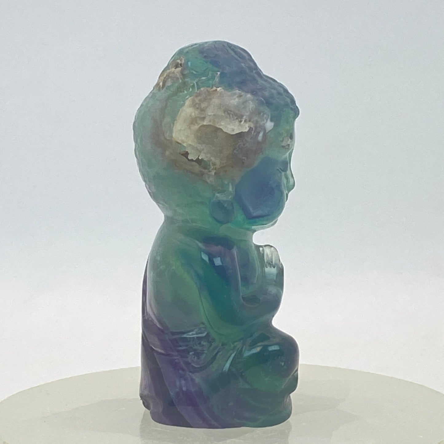 Fluorite Buddha #3