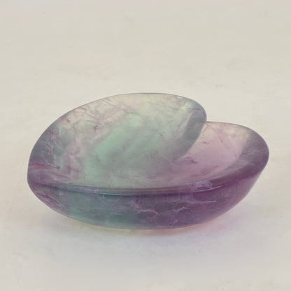 Fluorite Heart Bowl #4