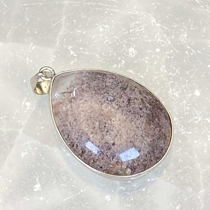 .925 Sterling Silver Garden Quartz Pendant