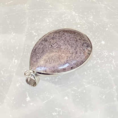 .925 Sterling Silver Garden Quartz Pendant