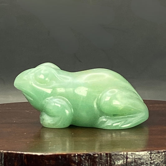 Green Aventurine Frog #3