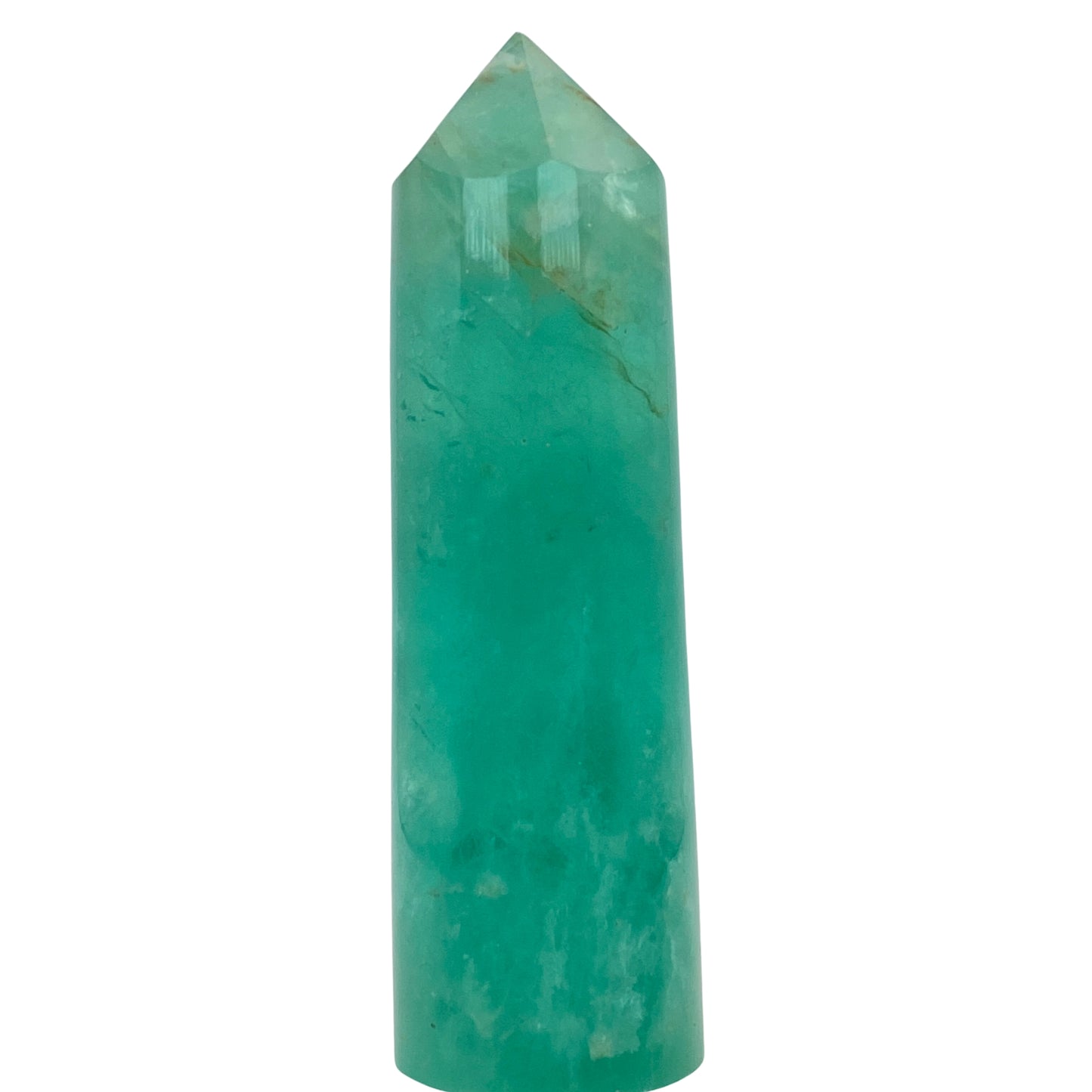 Green Watermelon Fluorite Circular Tower #1 - Over 1kg!