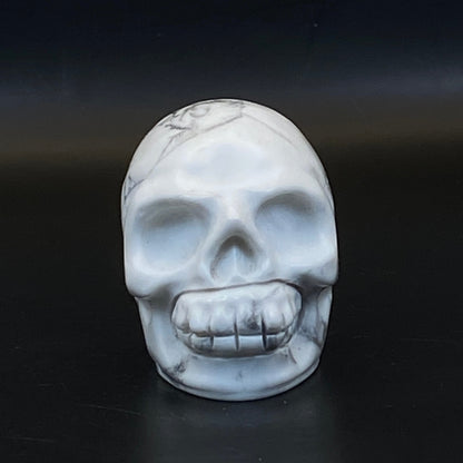 Howlite Skull #1