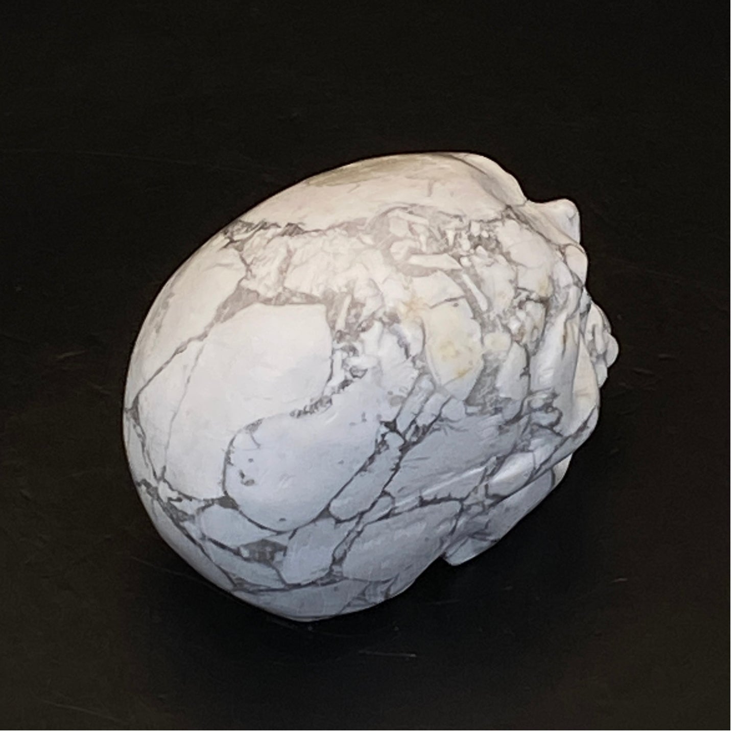 Howlite Skull #2