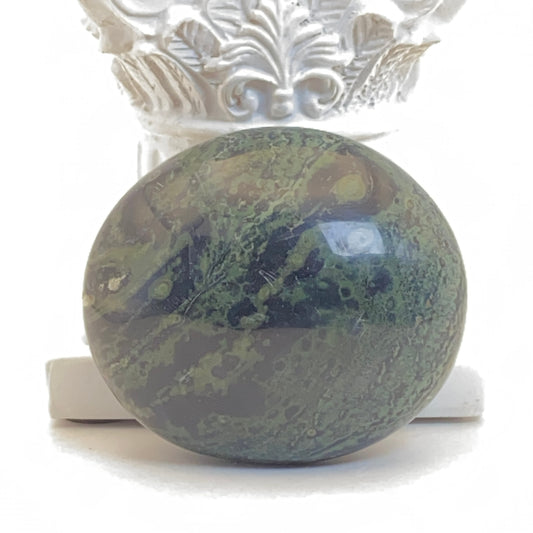 Kambaba Jasper Palm Stone #6 - HUGE!