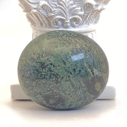 Kambaba Jasper Palm Stone #6 - HUGE!