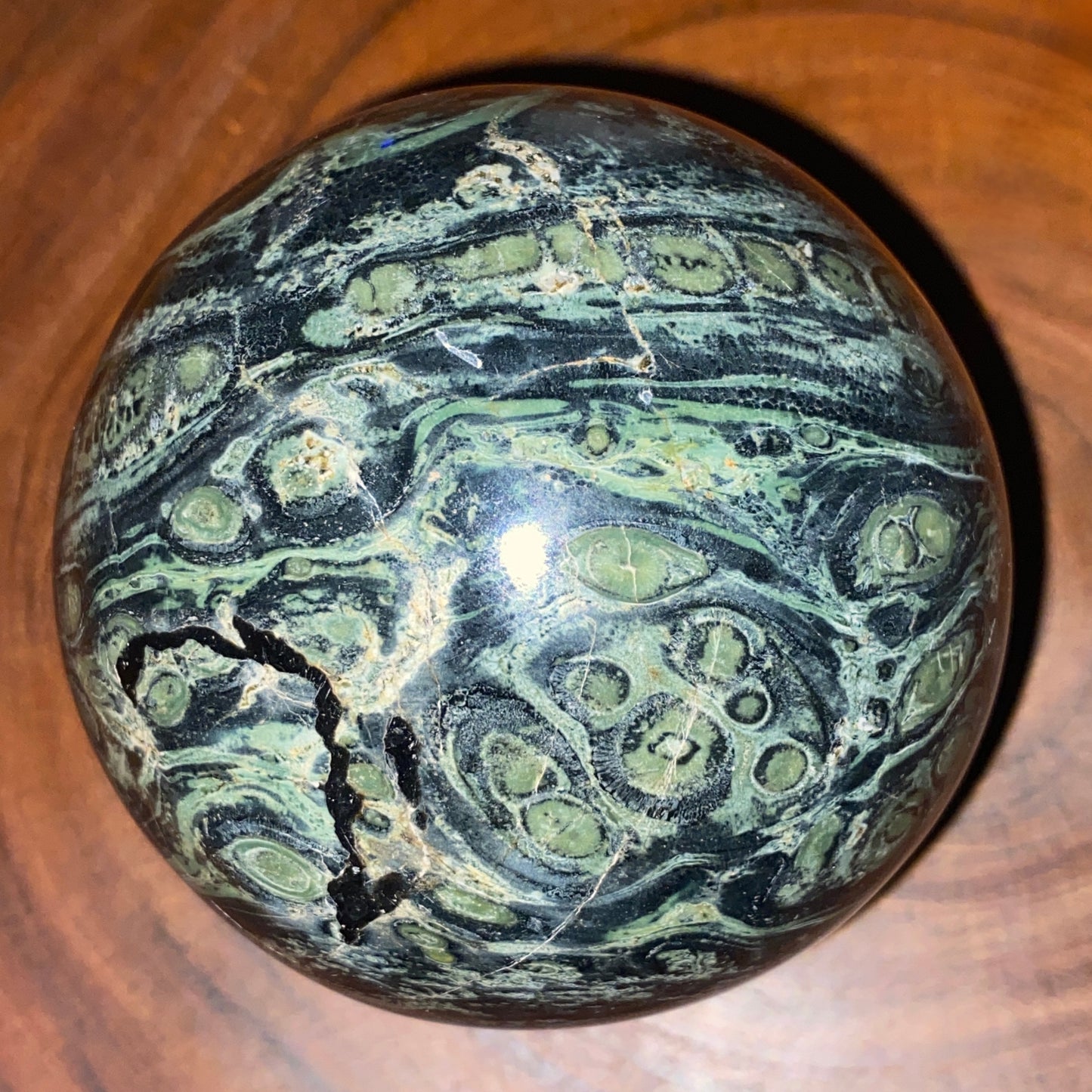 Kambaba Jasper Sphere #3
