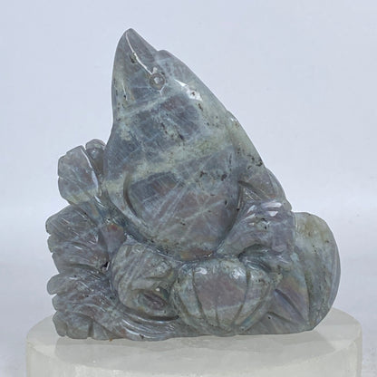 Labradorite Dolphin Carving #2