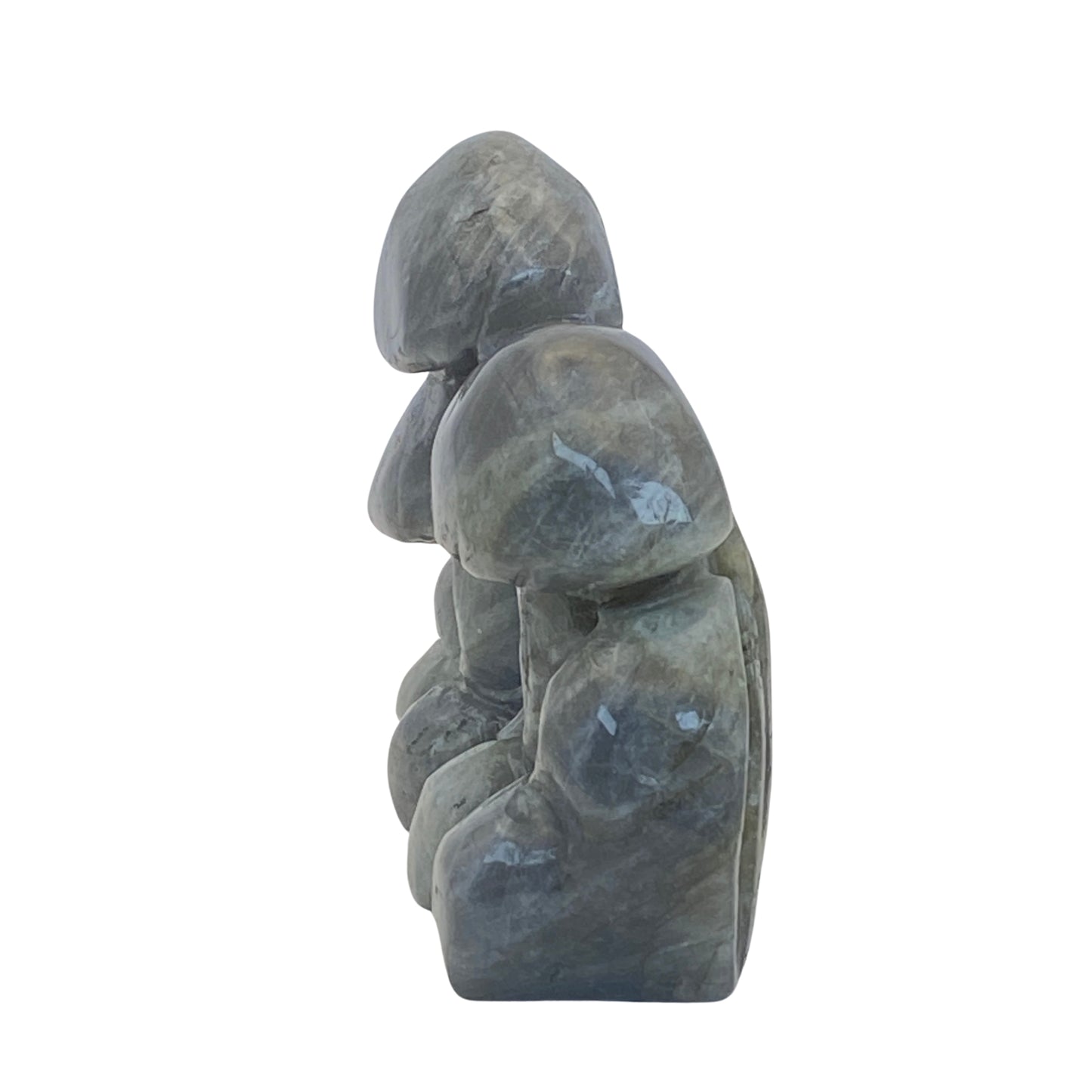 Labradorite Mushrooms Carving