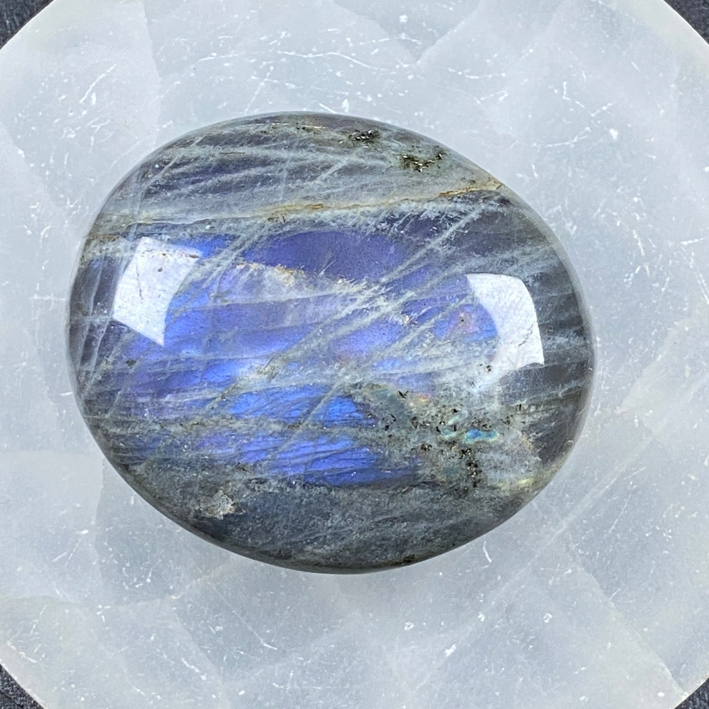 Labradorite Palm Stone #10