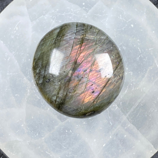 Labradorite Palm Stone #12