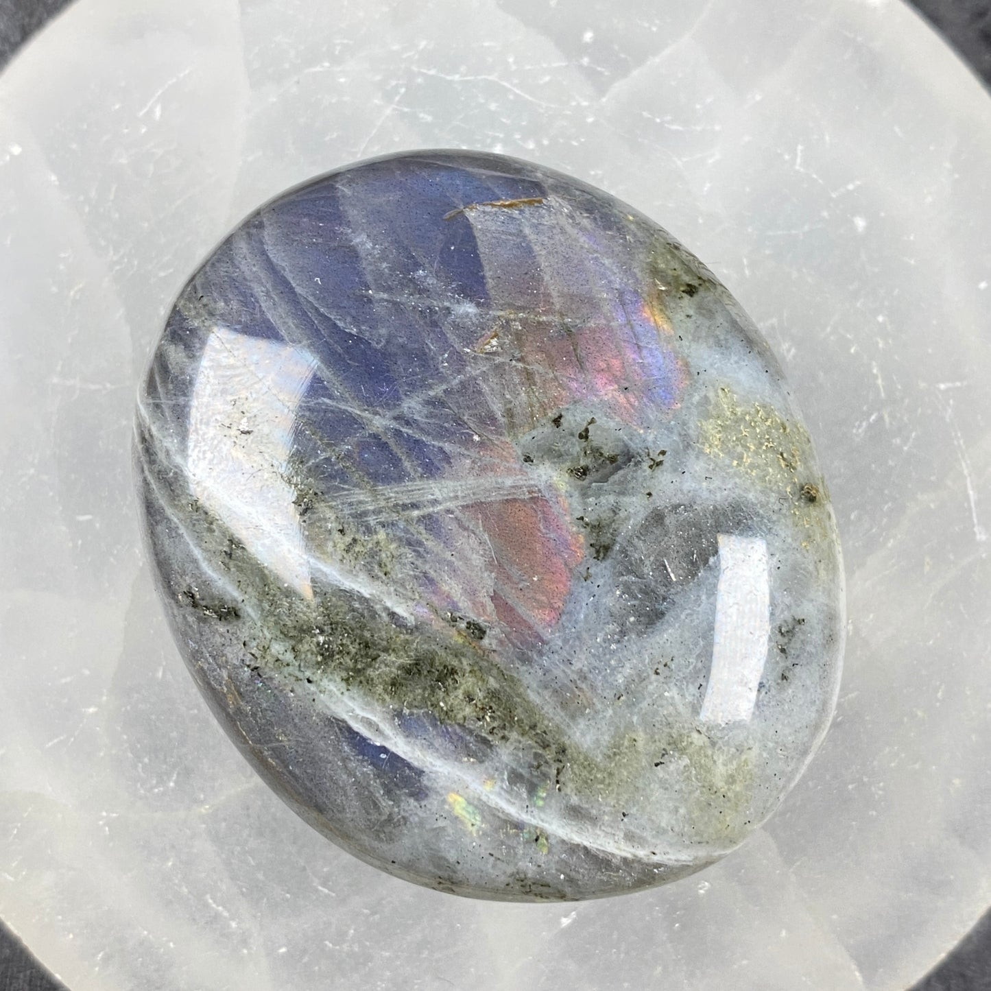 Labradorite Palm Stone #15