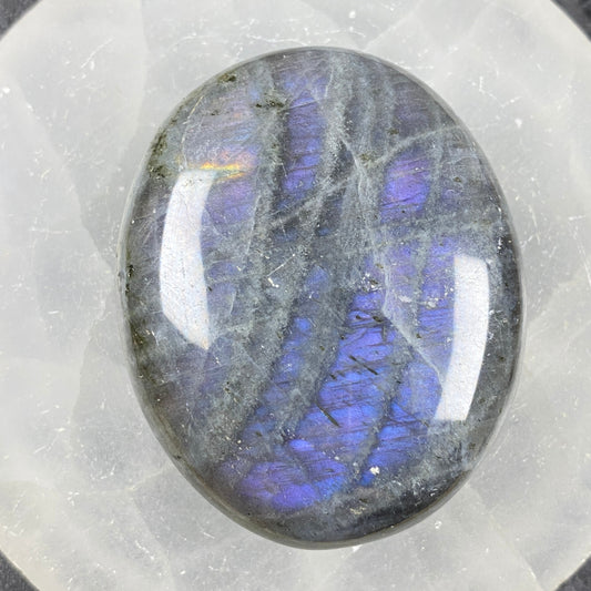 Labradorite Palm Stone #17