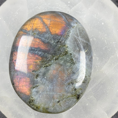 Labradorite Palm Stone #17