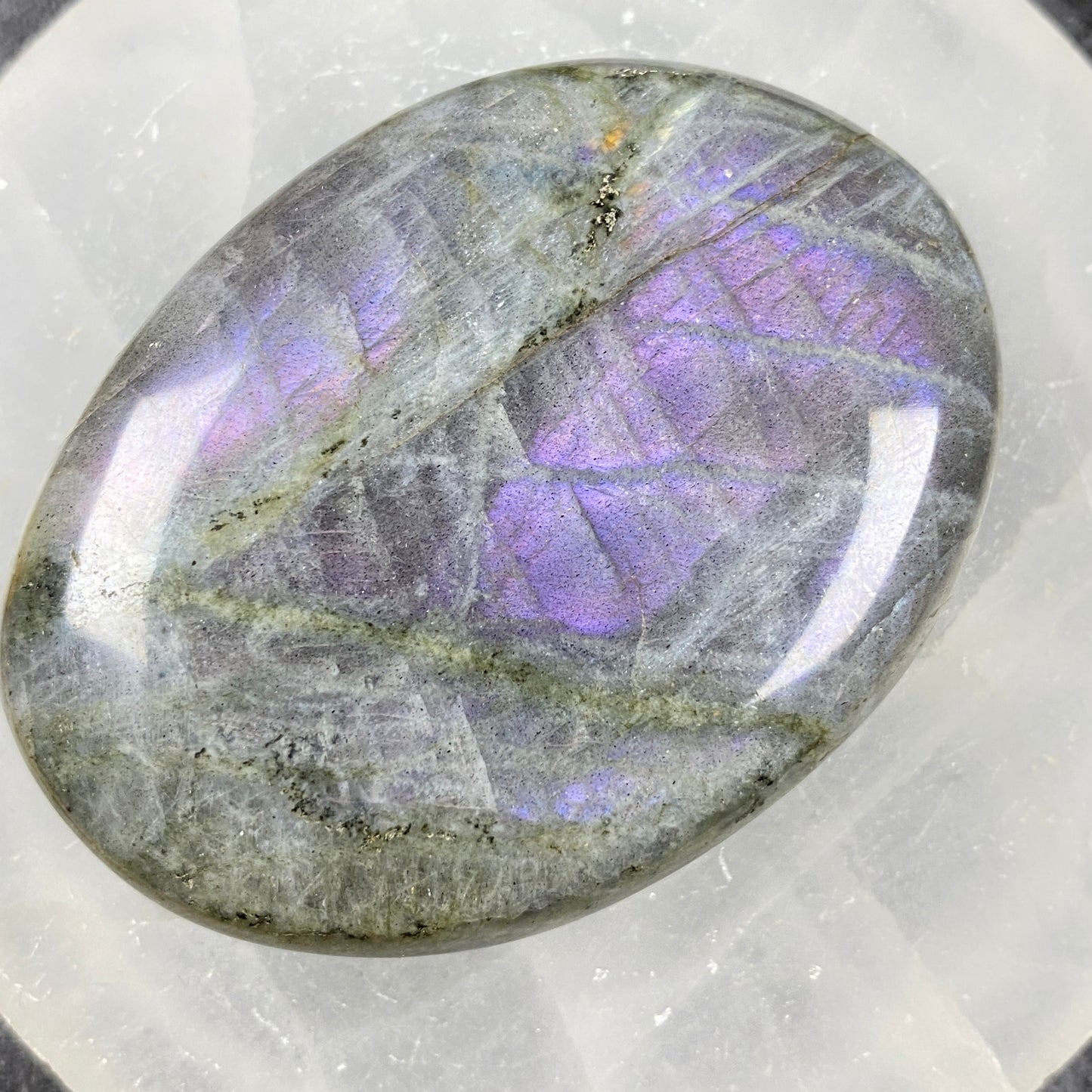 Labradorite Palm Stone #18