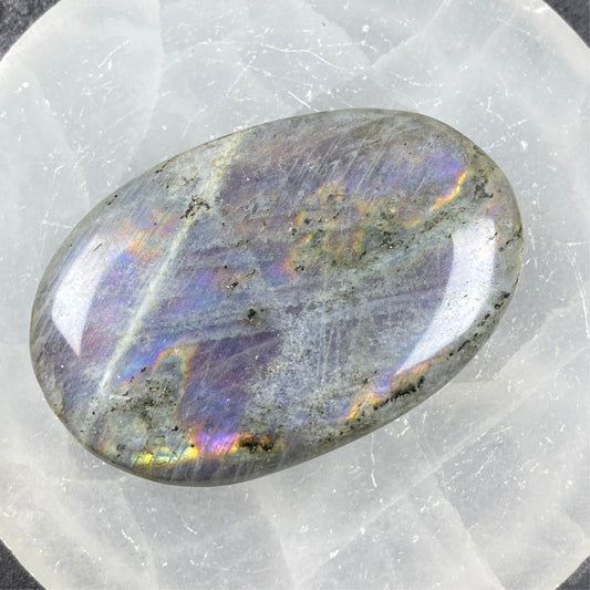 Labradorite Palm Stone #7