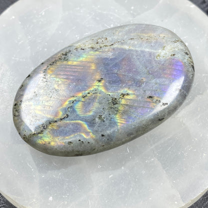 Labradorite Palm Stone #7