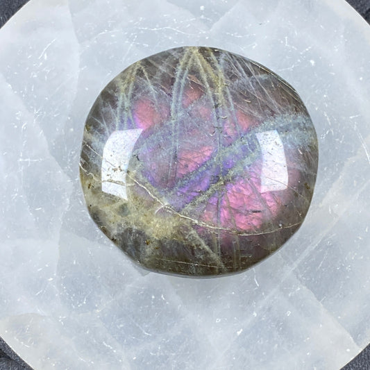 Labradorite Palm Stone #8