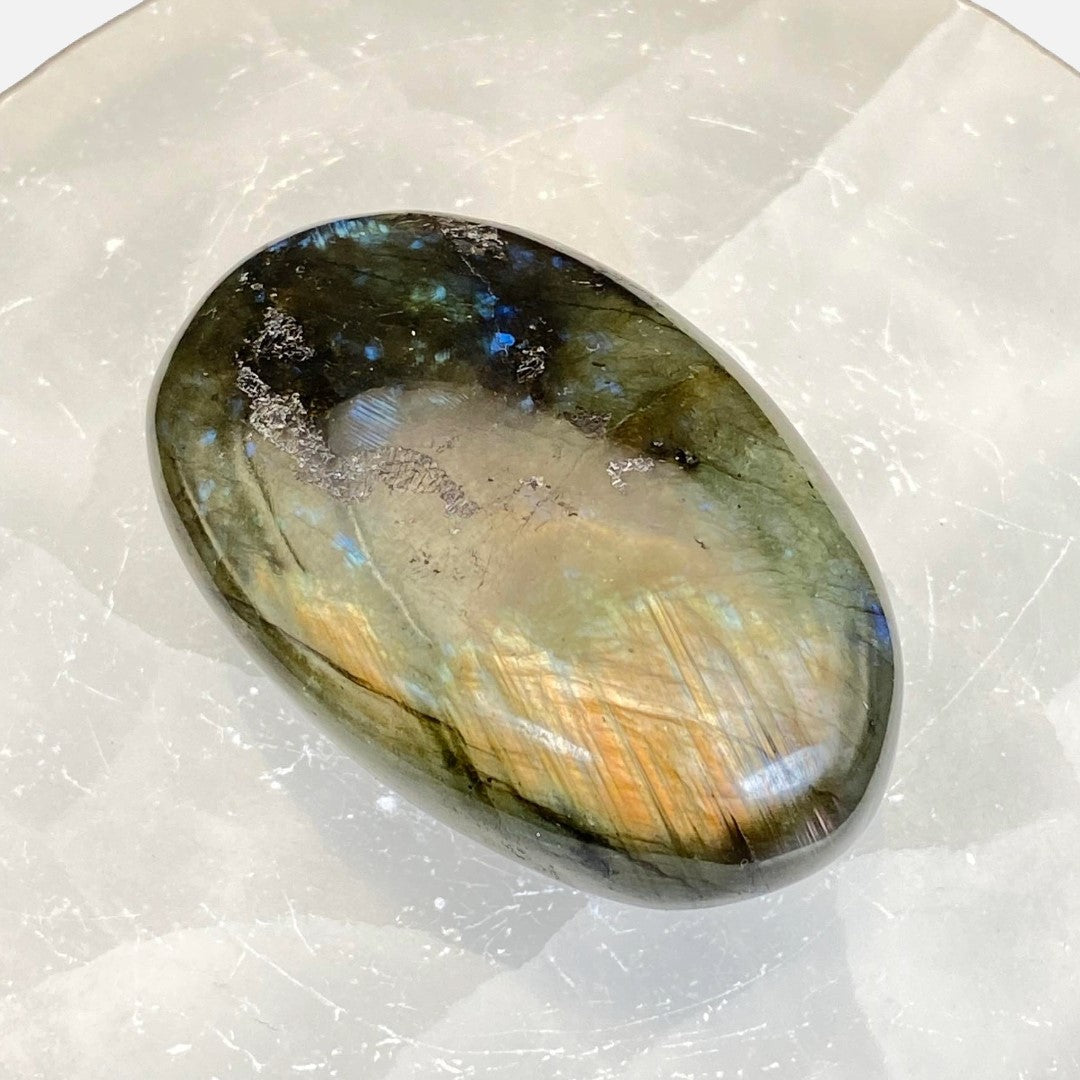 Labradorite Palm Stone #1