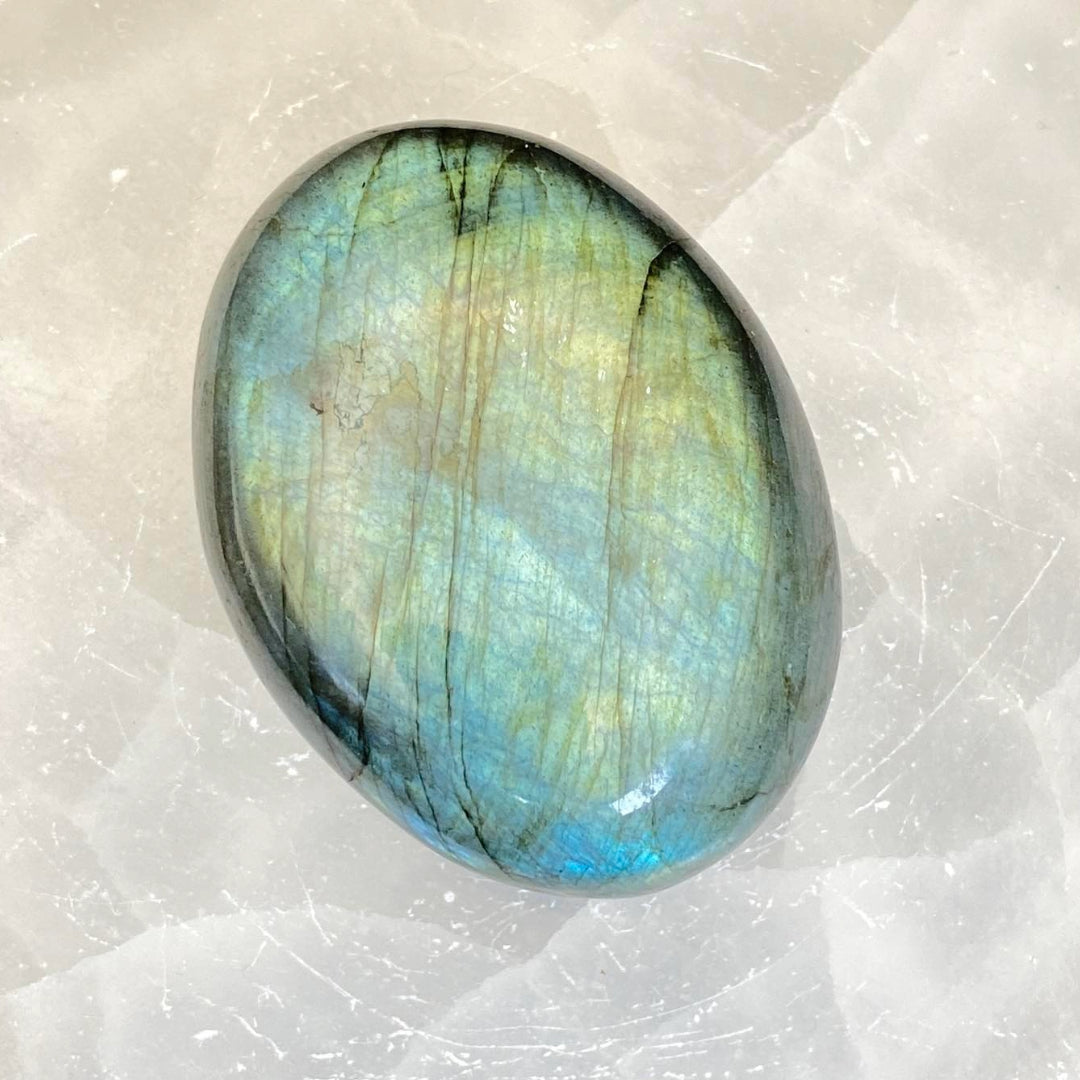 Labradorite Palm Stone #2