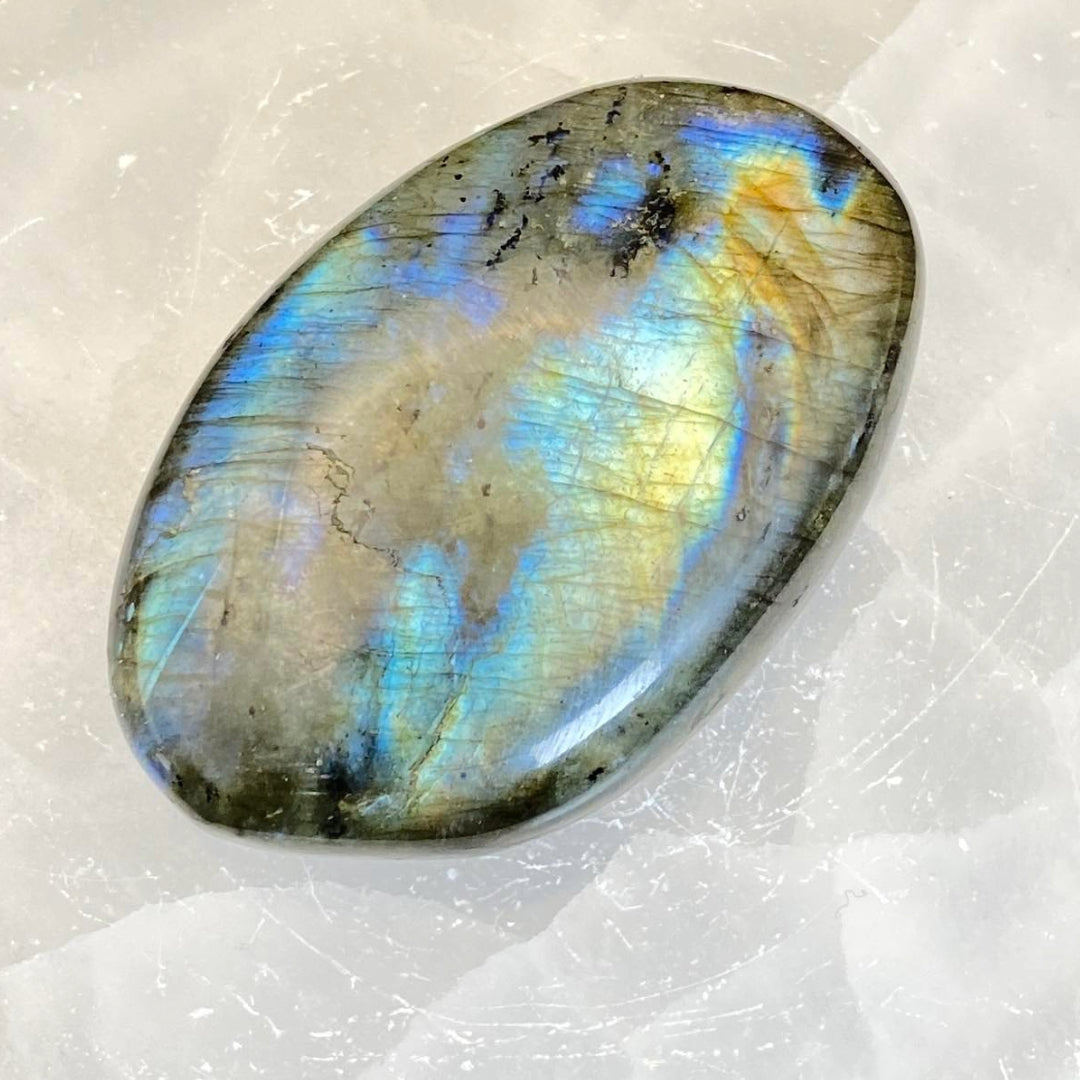 Labradorite Palm Stone #3