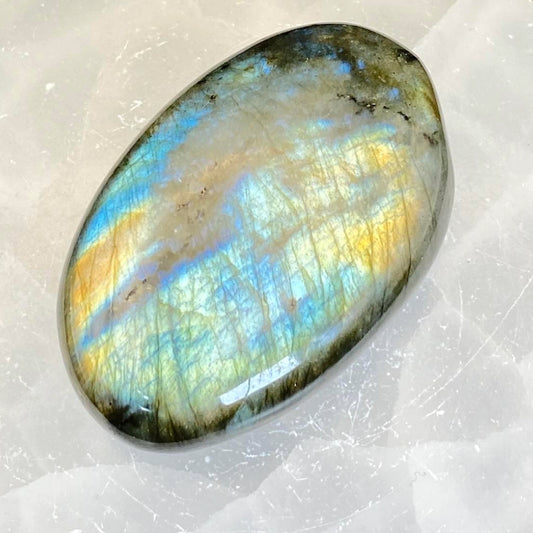 Labradorite Palm Stone #3 - Type A