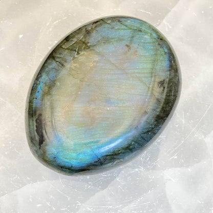 Labradorite Palm Stone #4