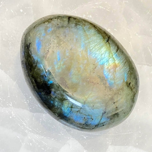Labradorite Palm Stone #4 - Type A