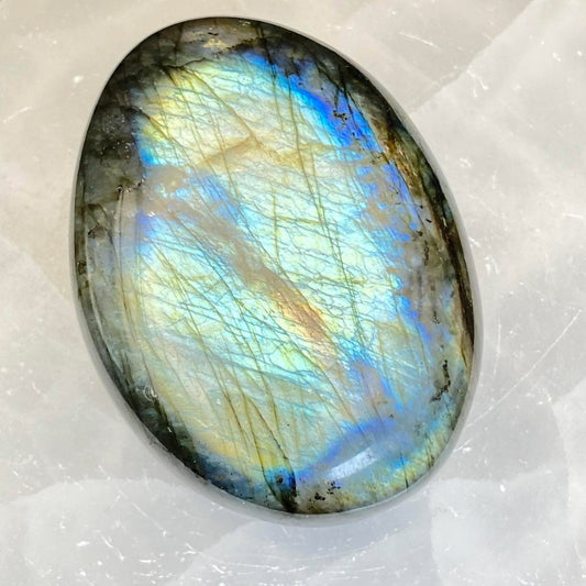 Labradorite Palm Stone #6 - Type A