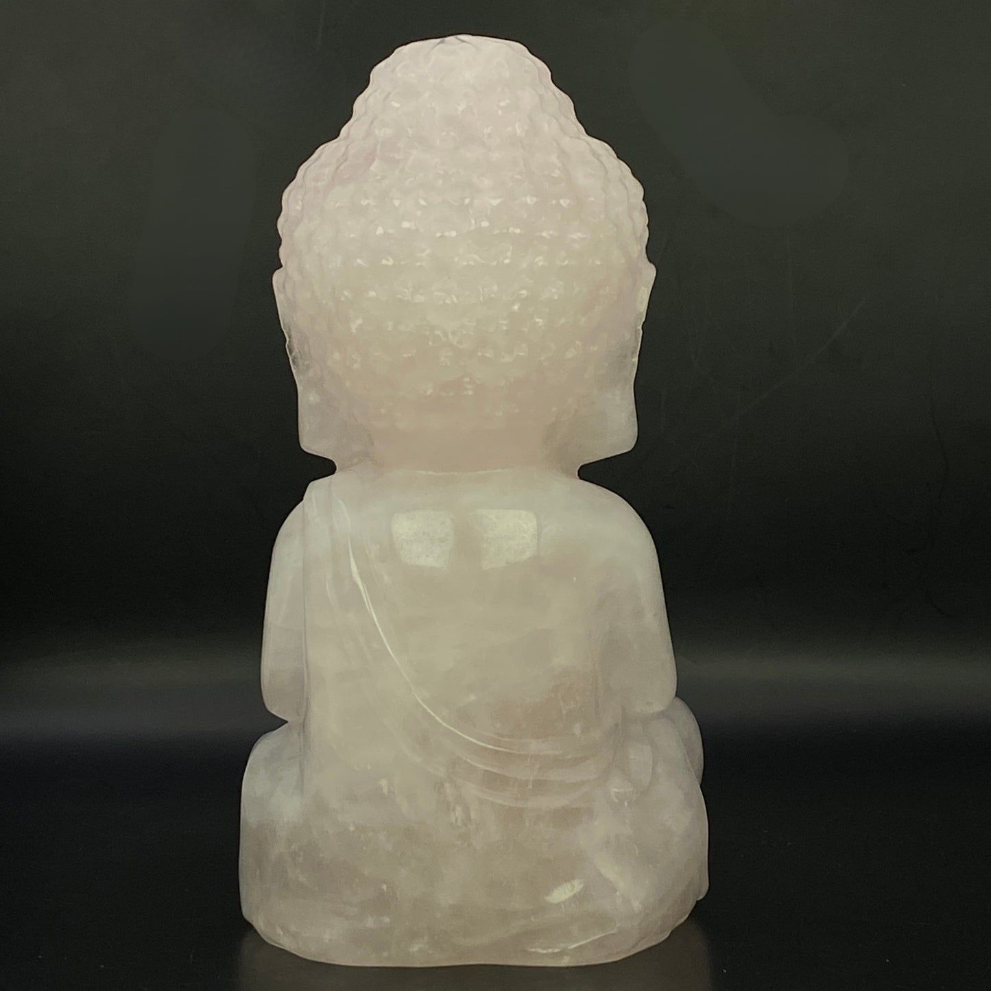 Rose Quartz Buddha #3 - LARGE - Almost 1kg!