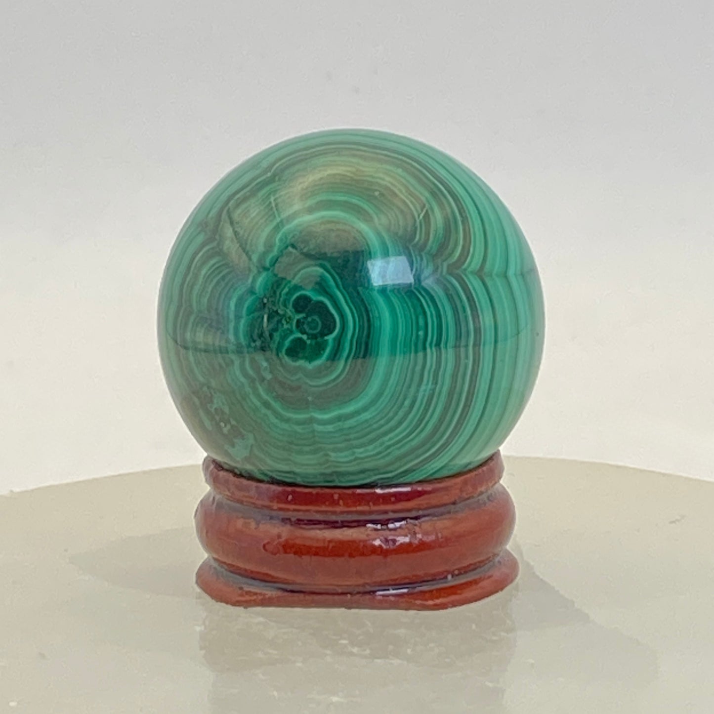 Natural Malachite Sphere #2
