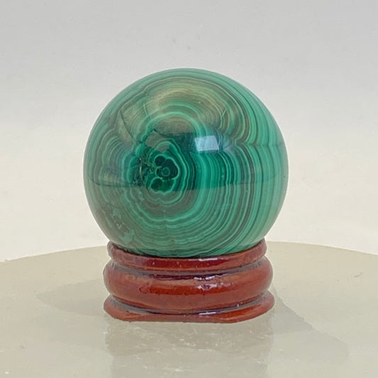 Natural Malachite Sphere #2