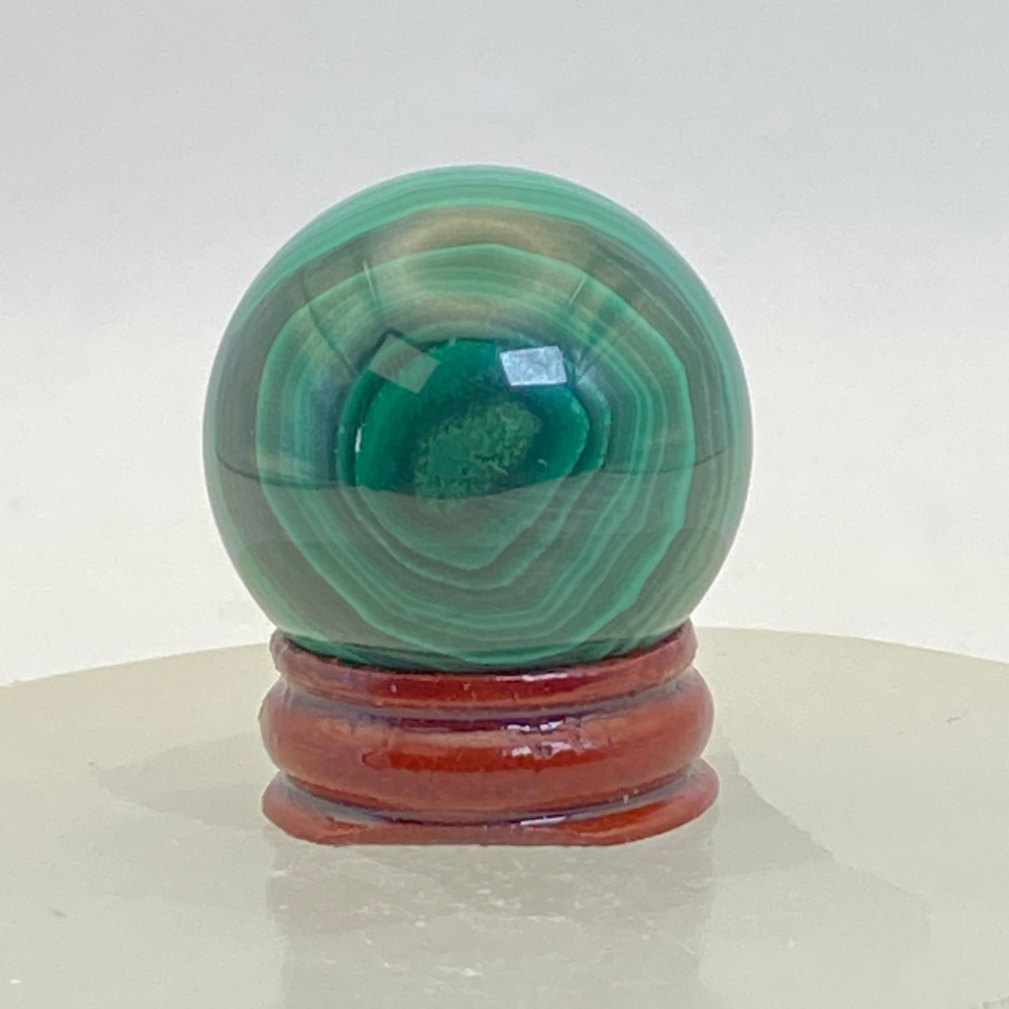 Natural Malachite Sphere #2